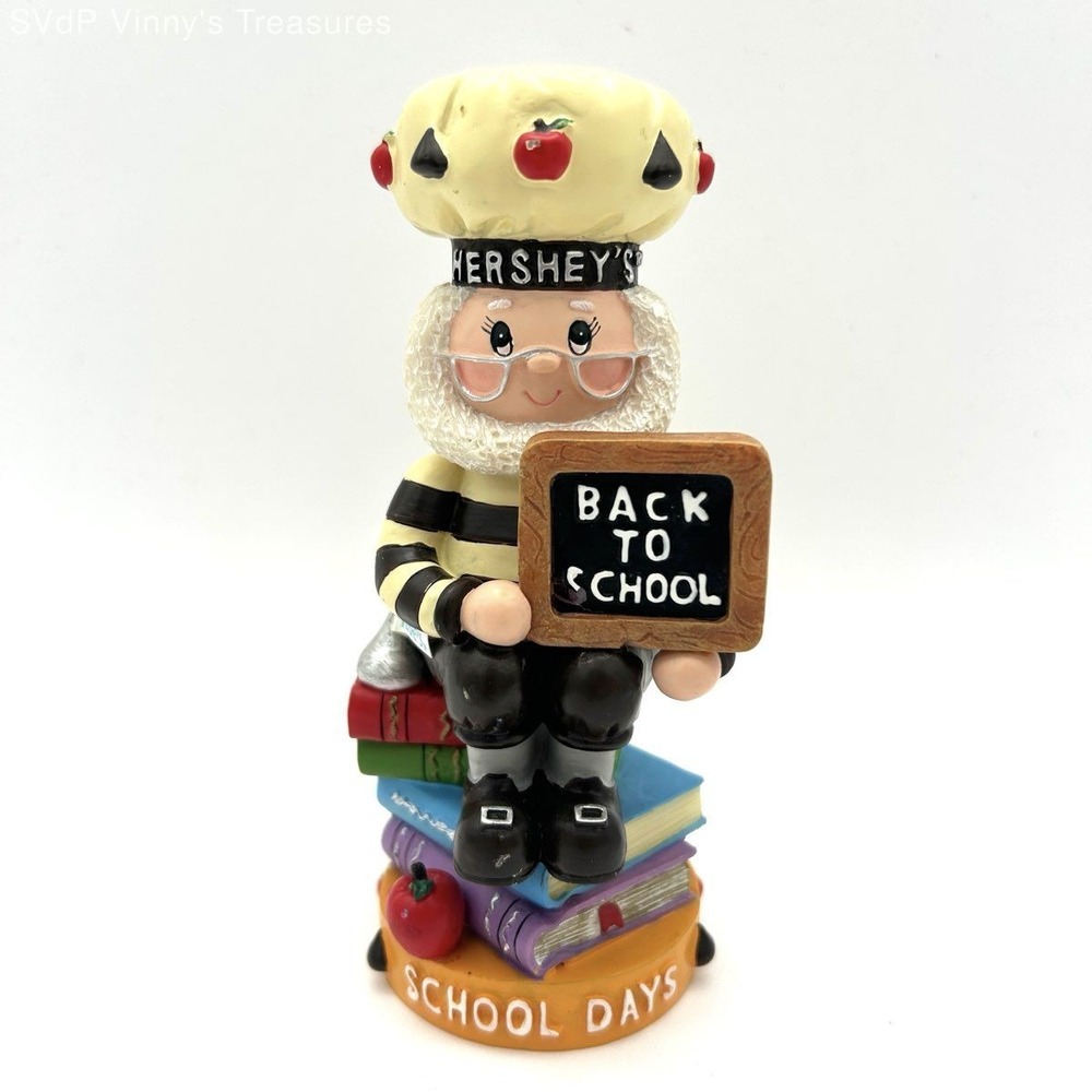 Hershey's Collectible 2002 Back To School Figurine School Days 6 Inch